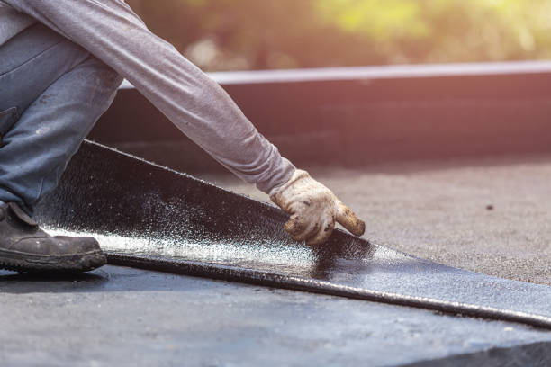 Professional Basement Waterproofing technician working in Westmont, PA